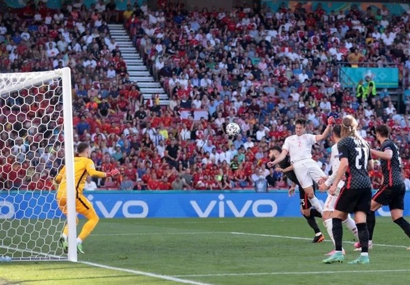 یورو 2020 , تیم ملی فوتبال اسپانیا , تیم ملی فوتبال کرواسی , 