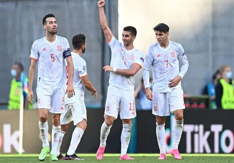 یورو 2020 , تیم ملی فوتبال اسپانیا , تیم ملی فوتبال کرواسی , 