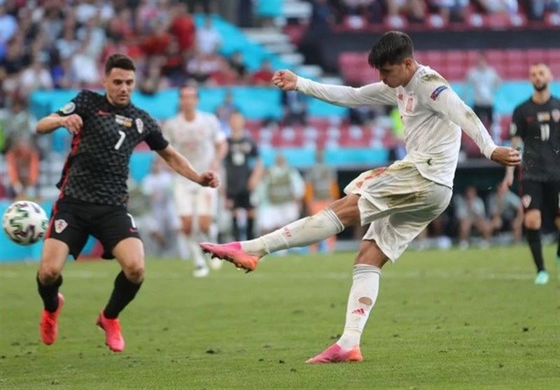 یورو 2020 , تیم ملی فوتبال اسپانیا , تیم ملی فوتبال کرواسی , 