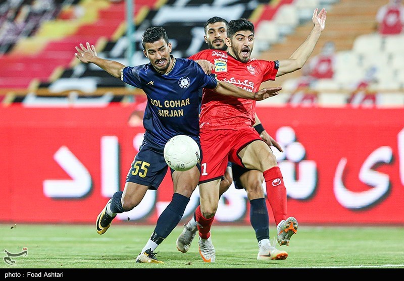 تیم فوتبال پرسپولیس , لیگ برتر فوتبال , تیم فوتبال گلگهر سیرجان ,