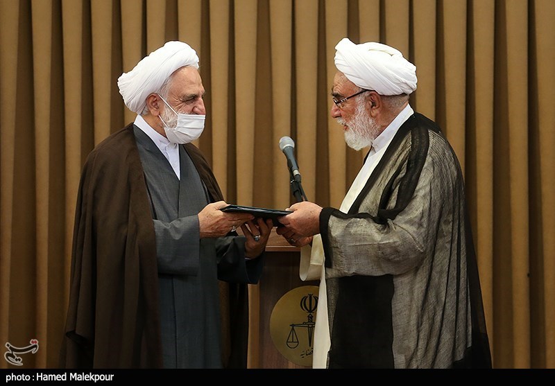 مراسم تکریم و معارفه روسای قوه قضاییه