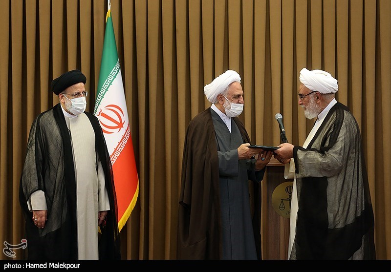 مراسم تکریم و معارفه روسای قوه قضاییه