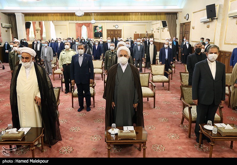 مراسم تکریم و معارفه روسای قوه قضاییه