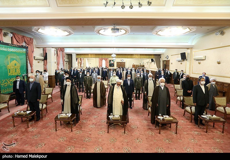 مراسم تکریم و معارفه روسای قوه قضاییه