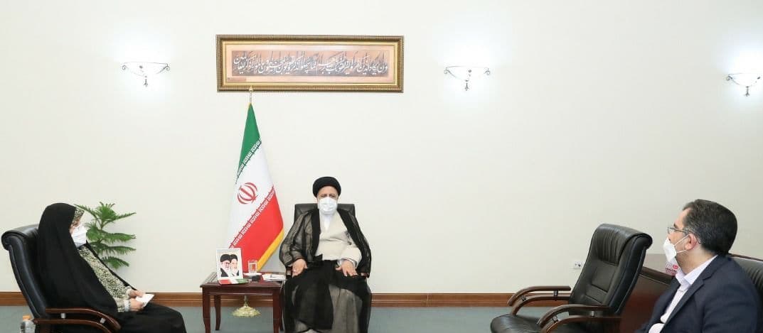 آیت الله سیدابراهیم رئیسی , معصومه ابتکار , حسینعلی امیری ,