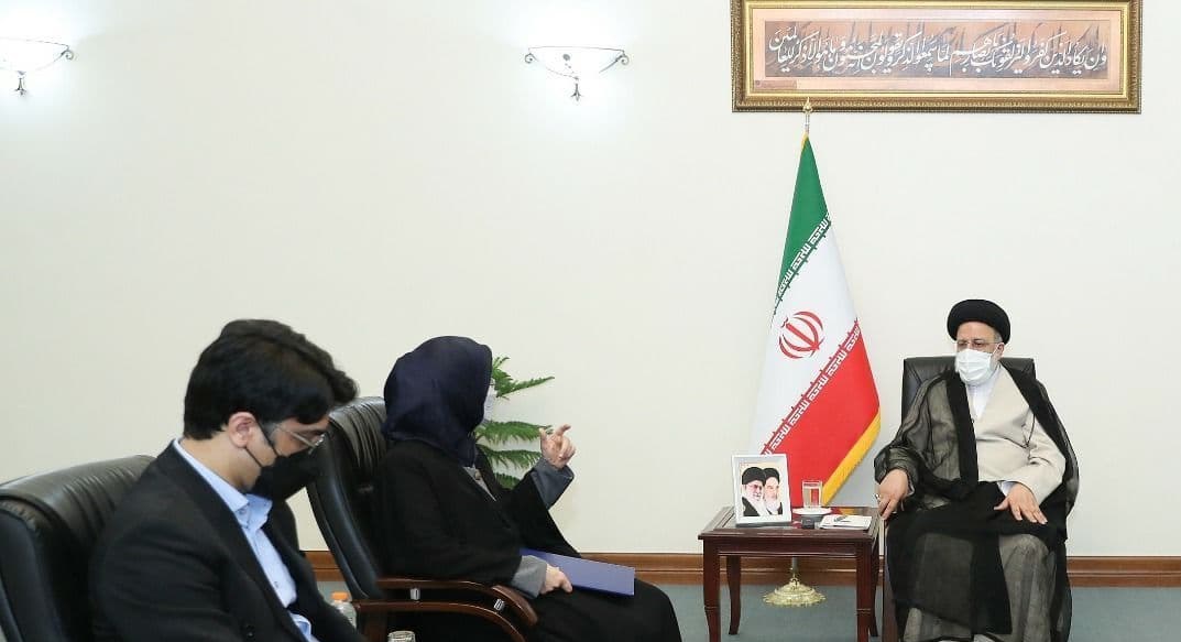 آیت الله سیدابراهیم رئیسی , معصومه ابتکار , حسینعلی امیری ,