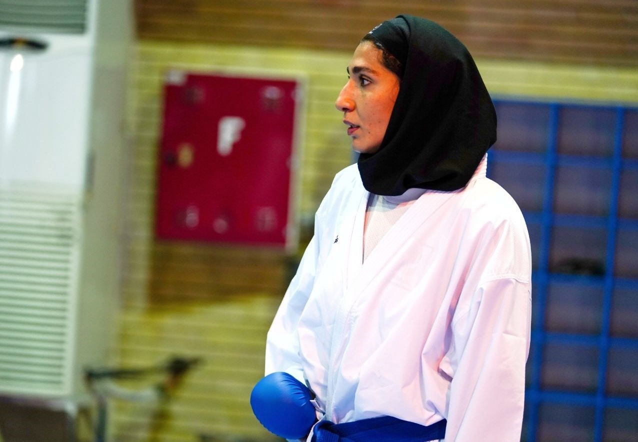 کاراته , کاراته ایران , حمیده عباسعلی , سارا بهمنیار , سجاد گنج‌زاده , شهرام هروی , سمانه خوشقدم , المپیک 2020 توکیو  , کاراته - المپیک 2020 توکیو , 