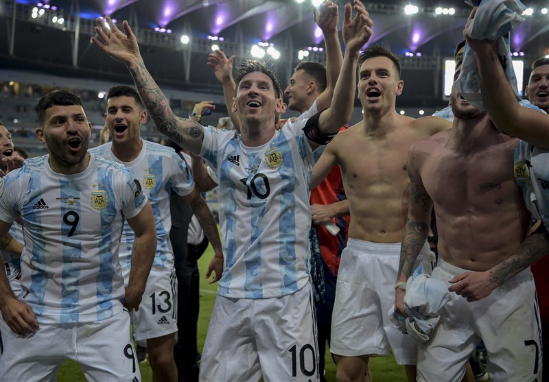 نیمار , لیونل مسی , تیم ملی فوتبال  برزیل , تیم ملی فوتبال  آرژانتین , کوپا آمه‌ریکا , 