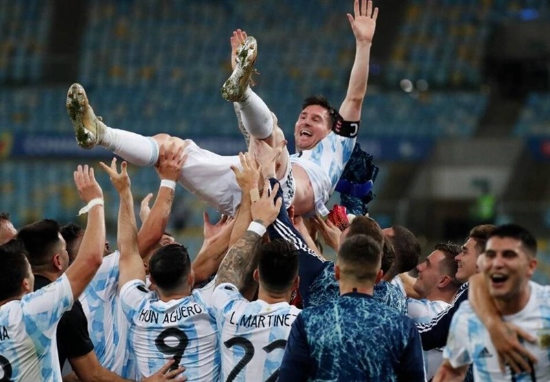 نیمار , لیونل مسی , تیم ملی فوتبال  برزیل , تیم ملی فوتبال  آرژانتین , کوپا آمه‌ریکا , 