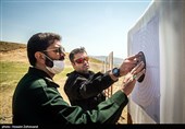 دقت تیرهای اصابت شده به سیبل که با سلاح های بهینه ‏سازی و تجهیز شده توسط یگان ویژه فاتحین بروز رسانی شده ‏است.‏