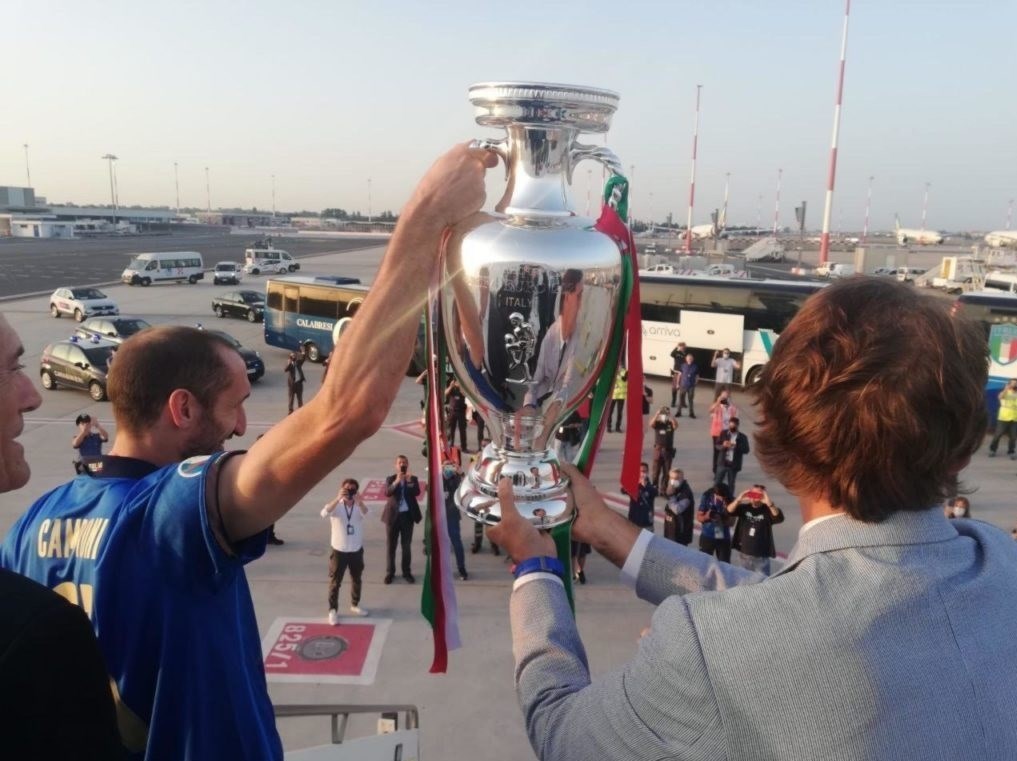 یورو 2020 , جورجو کیه‌لینی , تیم ملی فوتبال ایتالیا , تیم ملی فوتبال انگلیس , 