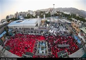 جشن عیدغدیرخم در حرم امام زاده صالح (ع)