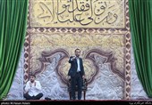 شعرخوانی سیدحمیدرضا برقعی در مراسم جشن عیدغدیرخم ،حرم امام زاده صالح (ع)