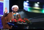  سخنرانی حجت‌الاسلام احسان بی‌آزار تهرانی رئیس جشنواره بزرگ صالح