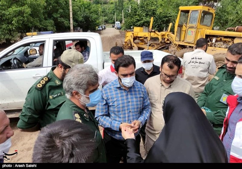 سیل , سیل زده , بسیج سازندگی , استانداری قزوین , 