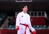 المپیک 2020 توکیو| تصاویری از مبارزه حمیده عباسعلی با وجود مصدومیت