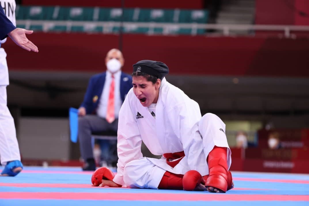 حمیده عباسعلی , المپیک 2020 توکیو , کاراته - المپیک 2020 توکیو , کاراته , کاراته ایران , 