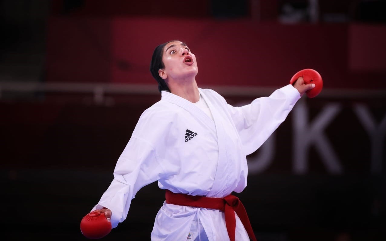 حمیده عباسعلی , المپیک 2020 توکیو , کاراته - المپیک 2020 توکیو , کاراته , کاراته ایران , 