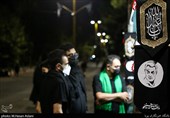 عزاداری شب اول محرم در هیئت ریحانةالحسین