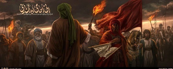 هنرهای تجسمی , امام زمان (عج) , نقاشی , عاشورا , حسینیه تسنیم ,