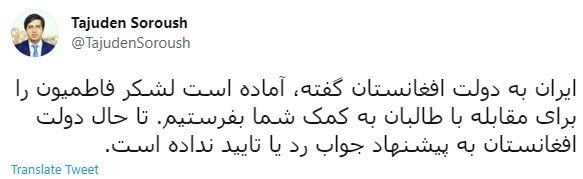 کشور افغانستان , لشکر فاطمیون , 