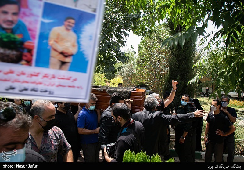 مراسم تشییع و خاکسپاری علی سلیمانی