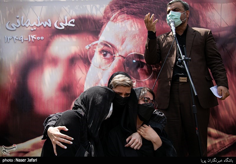 مراسم تشییع و خاکسپاری علی سلیمانی