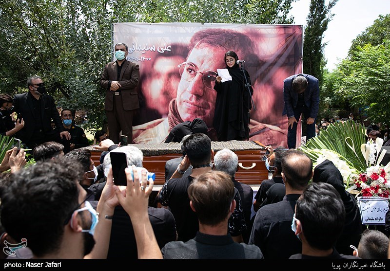 مراسم تشییع و خاکسپاری علی سلیمانی