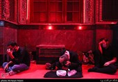مراسم عزاداری شب ششم محرم هیئت ریحانه‌النبی در امامزاده صالح (ع) 
