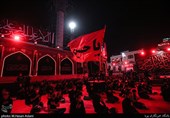 مراسم عزاداری شب ششم محرم هیئت ریحانه‌النبی در امامزاده صالح (ع) 