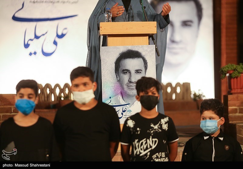 مراسم روز سوم و یادبود مرحوم علی سلیمانی