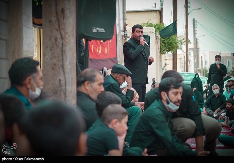 عزاداری , مهدی رسولی , ماه محرم , خانواده شهدا , کرونا , 