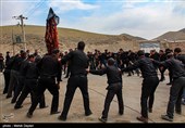عزاداری تاسوعای حسینی در روستاهای شهرستان اهر