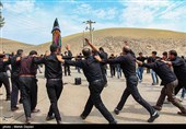 عزاداری تاسوعای حسینی در روستاهای شهرستان اهر