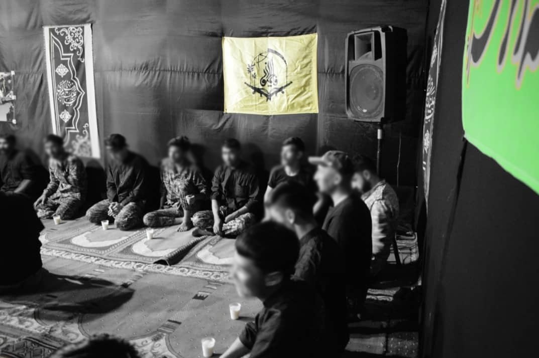 لشکر فاطمیون , مدافعان حرم , جبهه مقاومت اسلامی , ماه محرم , عزاداری , حرم مطهر حضرت زینب (س) , دمشق ,