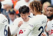 لیگ برتر انگلیس| صدرنشینی تاتنهام با گلزنی «سون»