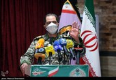 نشست خبری امیر علیرضا صباحی فرد فرمانده نیروی پدافند هوایی ارتش