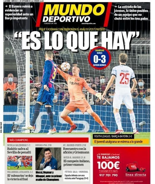 تیم فوتبال بارسلونا , تیم فوتبال بایرن مونیخ , لیگ قهرمانان اروپا , رونالد کومان , 