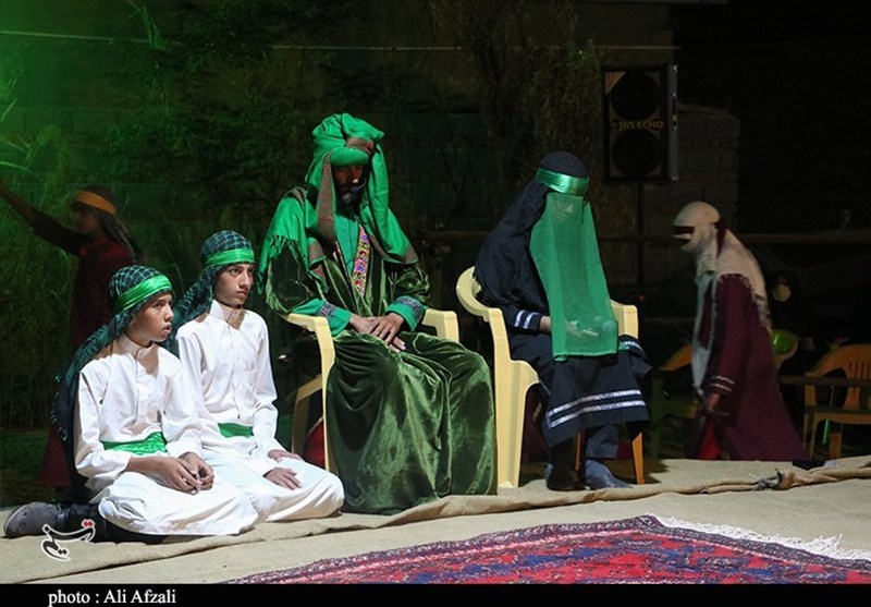 تعزیه , هیئت , استان کرمان , امام حسین (ع) , عزاداری , 