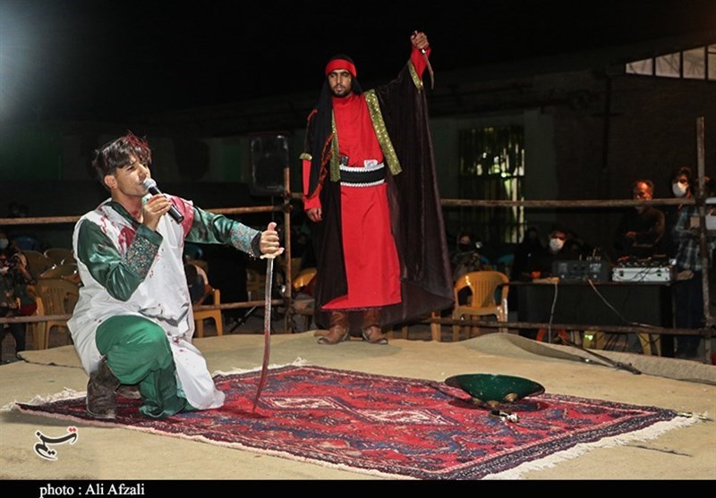 تعزیه , هیئت , استان کرمان , امام حسین (ع) , عزاداری , 