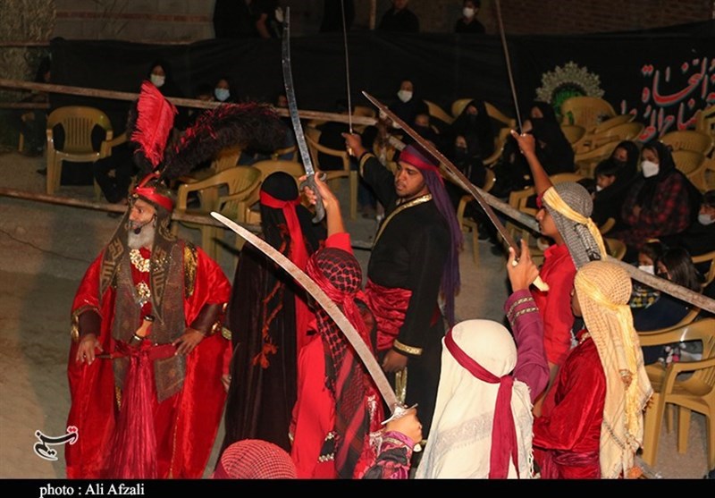 تعزیه , هیئت , استان کرمان , امام حسین (ع) , عزاداری , 