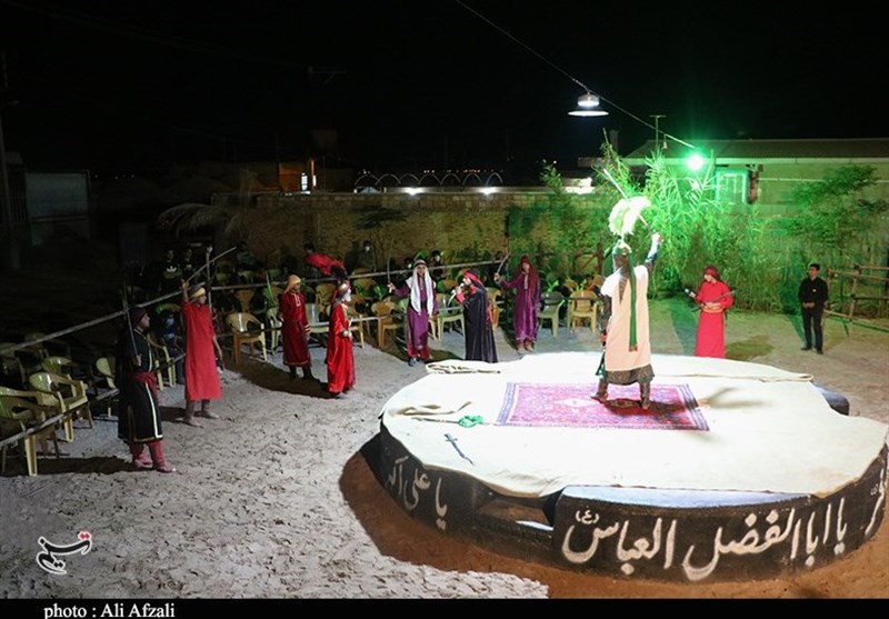 تعزیه , هیئت , استان کرمان , امام حسین (ع) , عزاداری , 