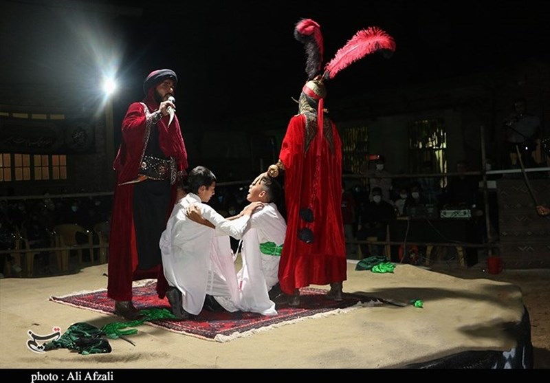 تعزیه , هیئت , استان کرمان , امام حسین (ع) , عزاداری , 