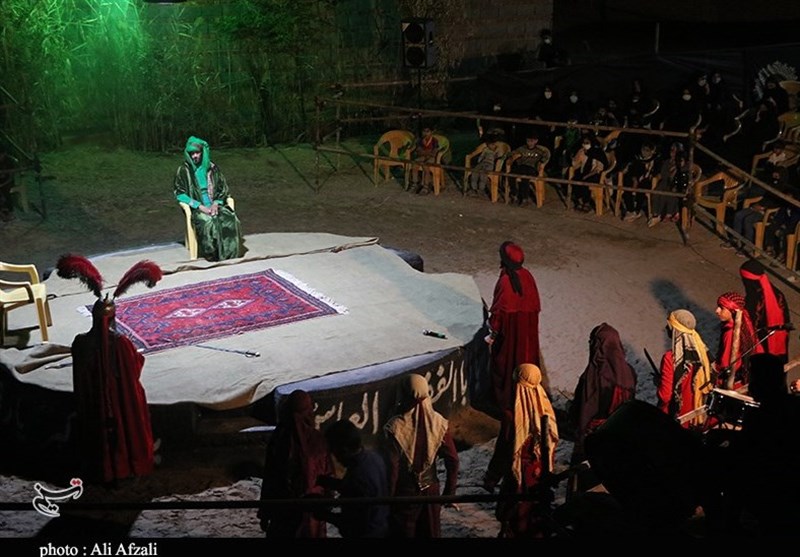 تعزیه , هیئت , استان کرمان , امام حسین (ع) , عزاداری , 