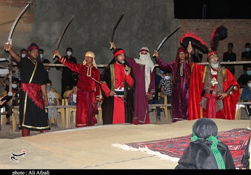 تعزیه , هیئت , استان کرمان , امام حسین (ع) , عزاداری , 