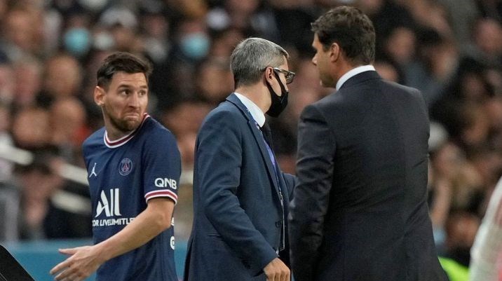 لیونل مسی , تیم فوتبال پاریسنژرمن , مائوریسیو پوچتینو ,