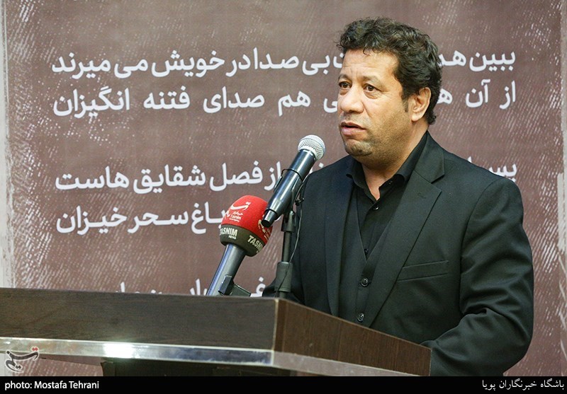 سخنرانی مرتضی امیری‌اسفندقه در پنجاه و سومین مراسم «شب شاعر» ویژه شاعر ارزشمند کشور «محمدحسین انصاری نژاد»