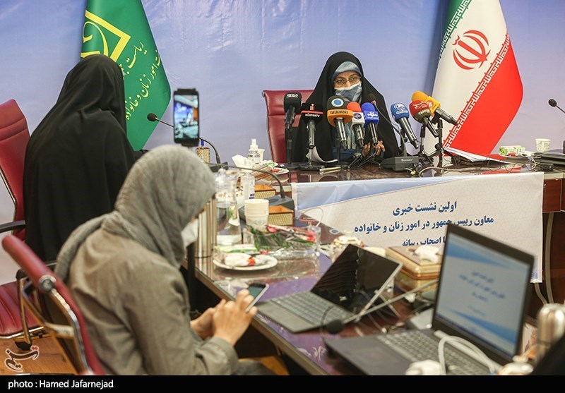 اولین نشست خبری انسیه خزعلی معاون رییس جمهور در امور زنان و خانواده