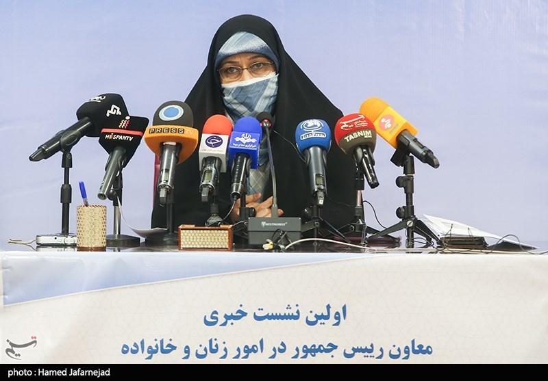 اولین نشست خبری انسیه خزعلی معاون رییس جمهور در امور زنان و خانواده