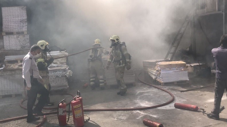 آتش‌نشانی , سازمان آتش‌نشانی تهران , آتش‌سوزی , حوادث , 